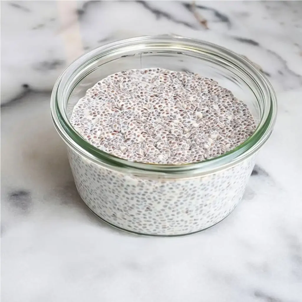 kefir chia pudding base