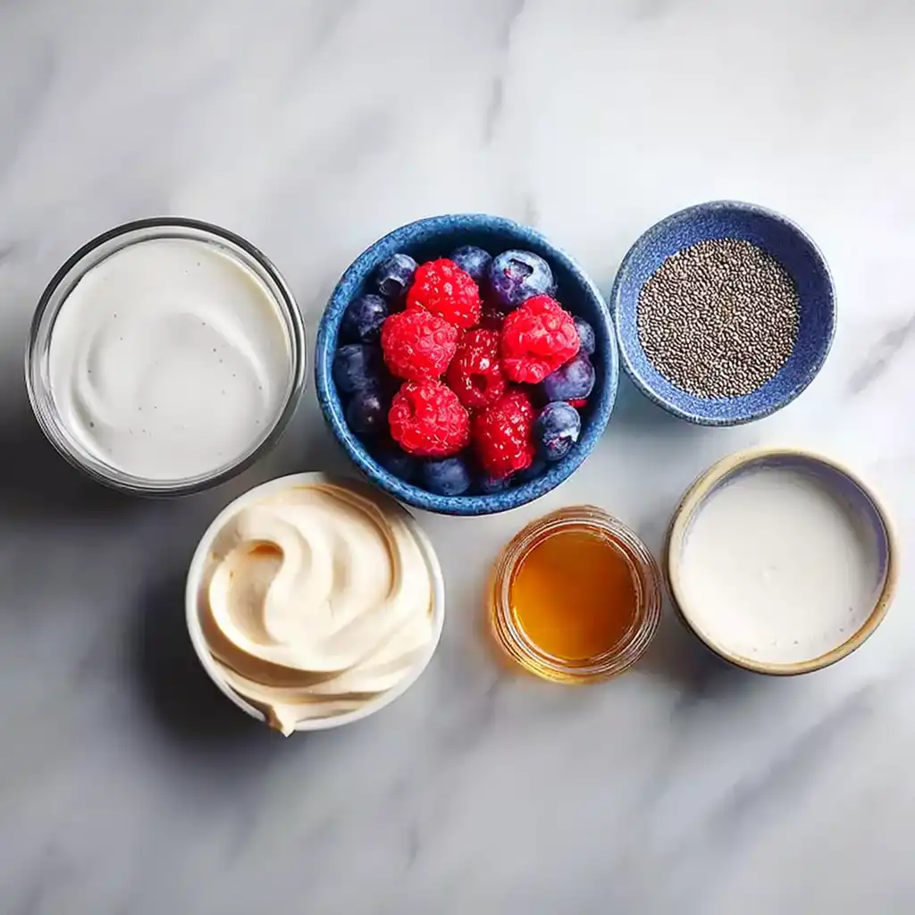 whipped chia pudding ingredients