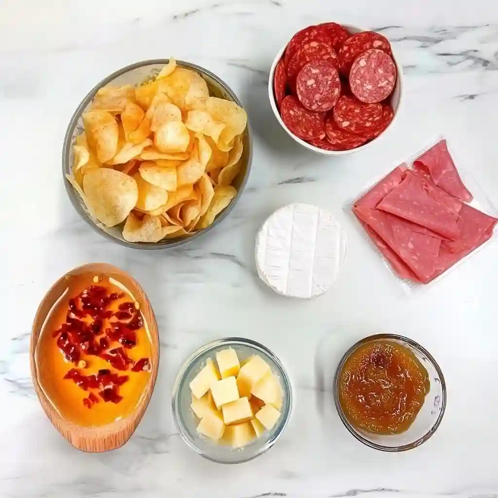 charcuterie nachos ingredients