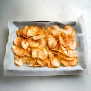 charcuterie nachos spread the chips in a single layer