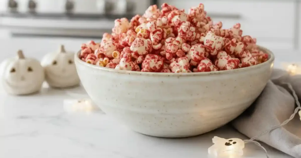 Bloody Red Velvet Popcorn 1 bloody red velvet popcorn