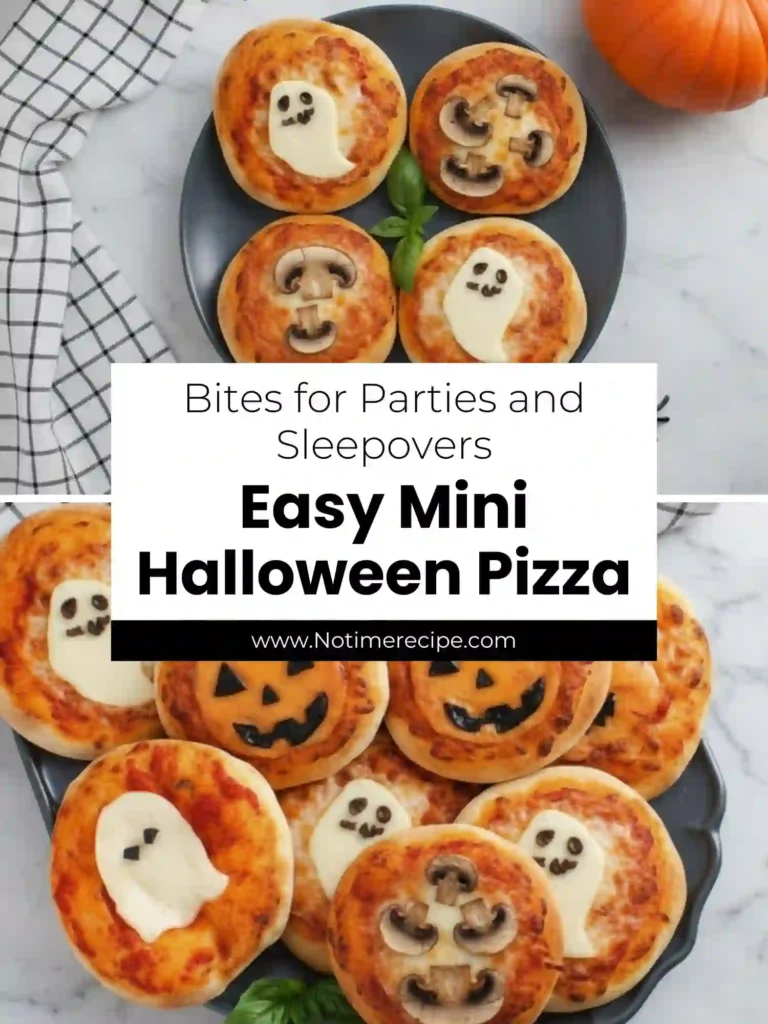 pin easy mini halloween pizza