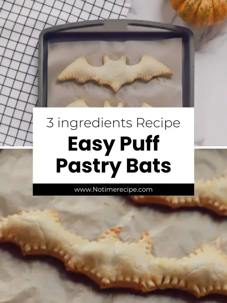 Puff Pastry Bats: The Easiest Spooky Treat for Halloween 4 pin easy puff pastry bats