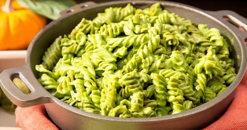spinach and cauliflower mac and cheese for little monsters