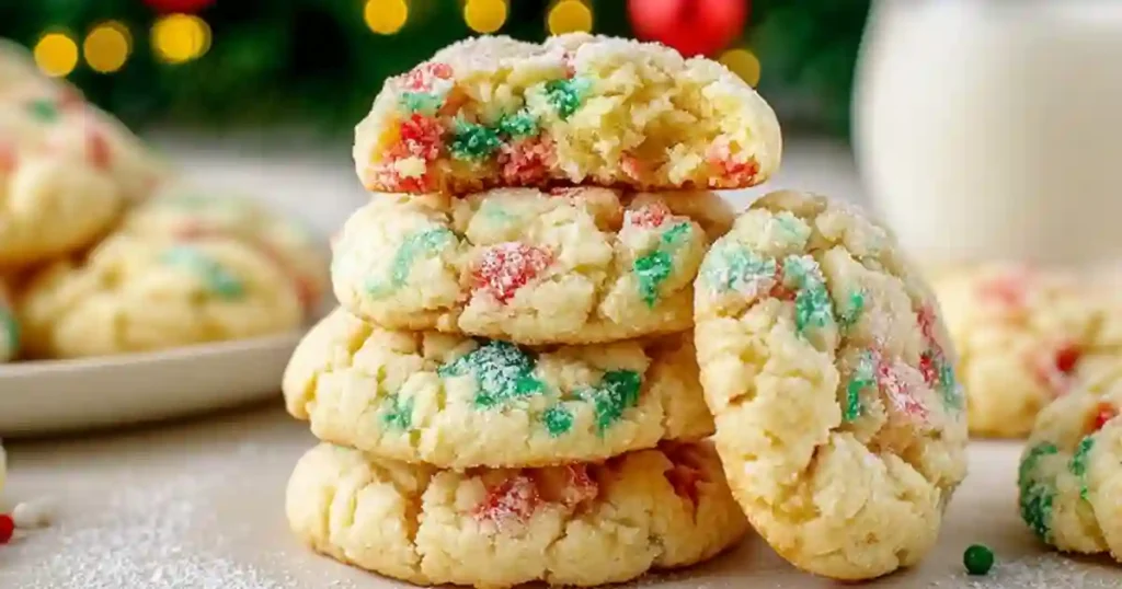 Christmas Gooey Butter Cookies 1 christmas gooey butter cookies