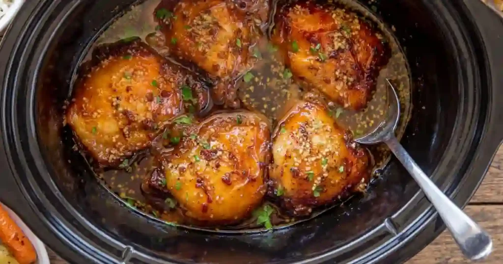 Crock-Pot Brown Sugar Garlic Chicken 1 crock pot brown sugar garlic chicken