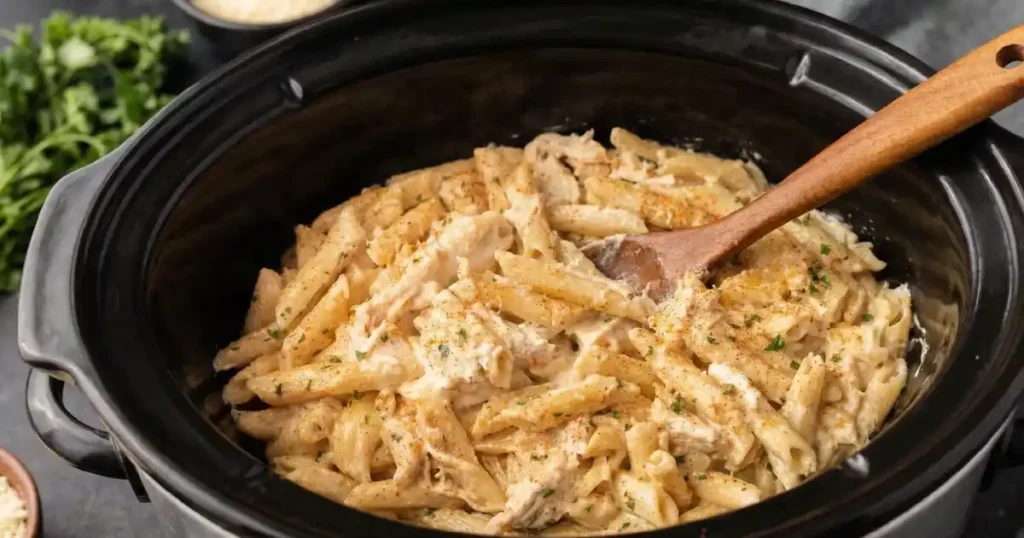 crock pot cajun chicken pasta recipe 1