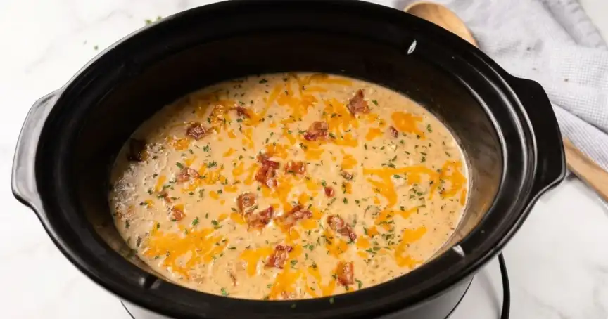 crockpot crack potato soup recipe