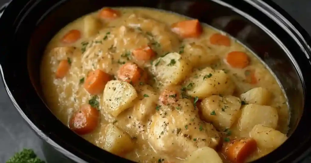 crockpot creamy ranch chicken