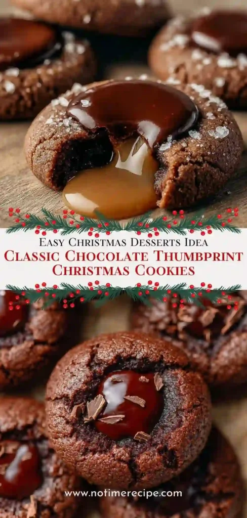 Chocolate Thumbprint Cookies recipe 3 pin chocolate thumbprint cookies recipe