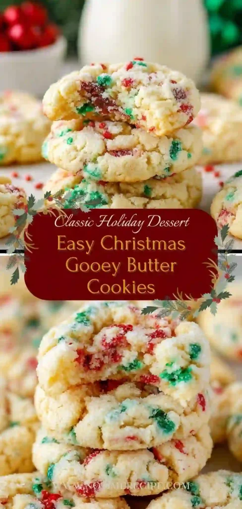 Christmas Gooey Butter Cookies 3 pin christmas gooey butter cookies