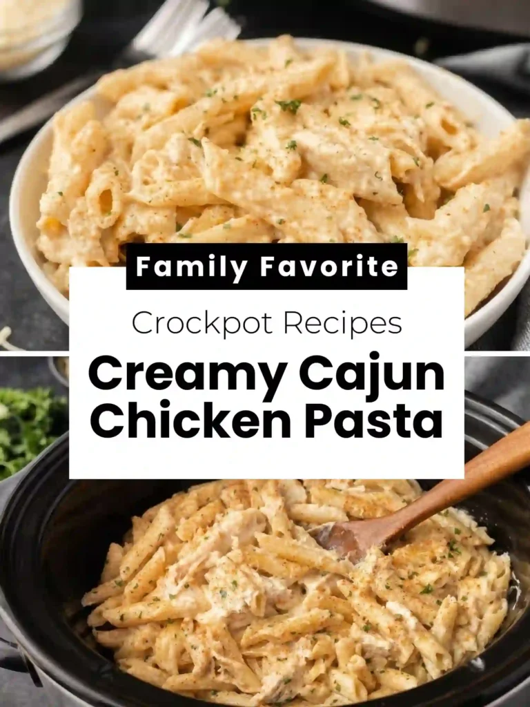 pin crock pot cajun chicken pasta recipe
