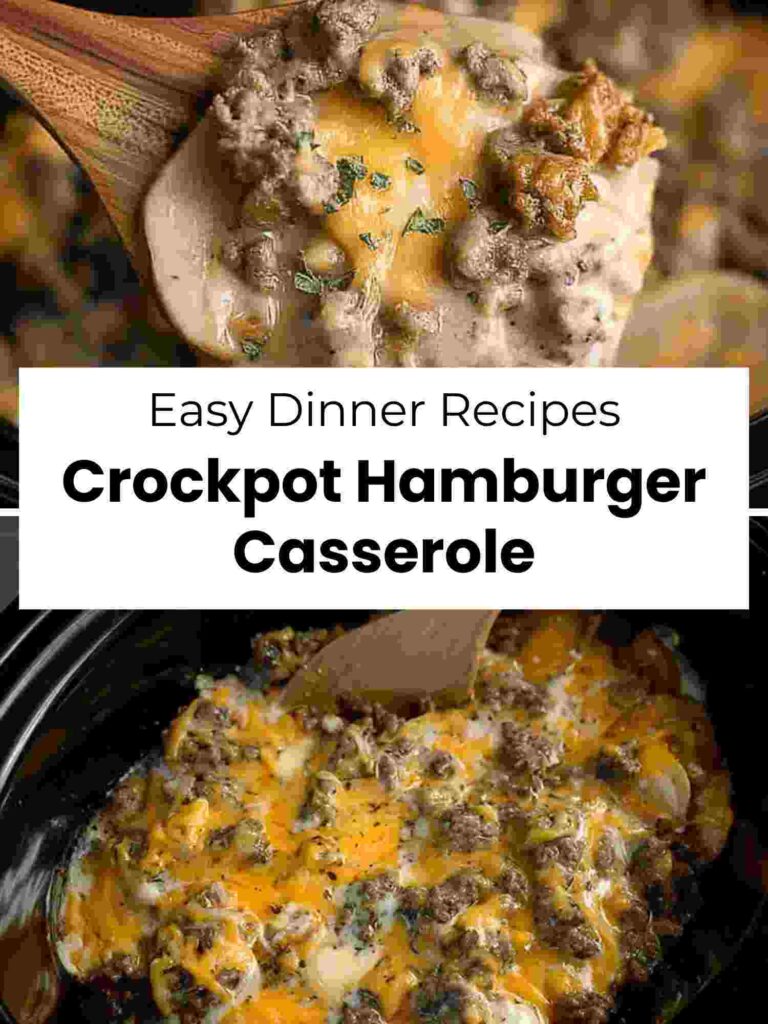 Crockpot Hamburger Potato Casserole 4 pin crockpot hamburger potato casserole