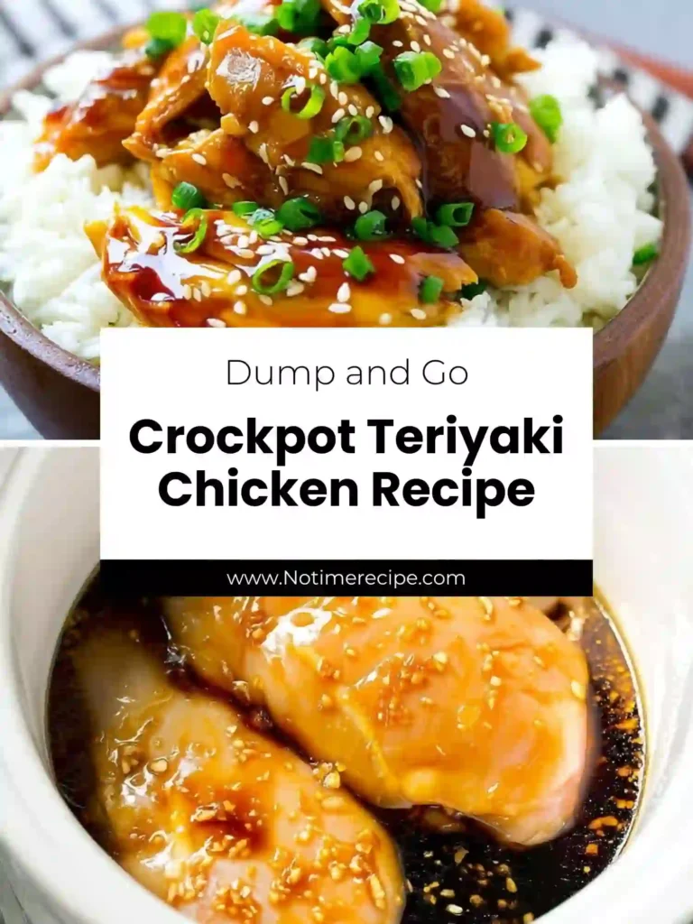 pin crockpot teriyaki chicken recipe