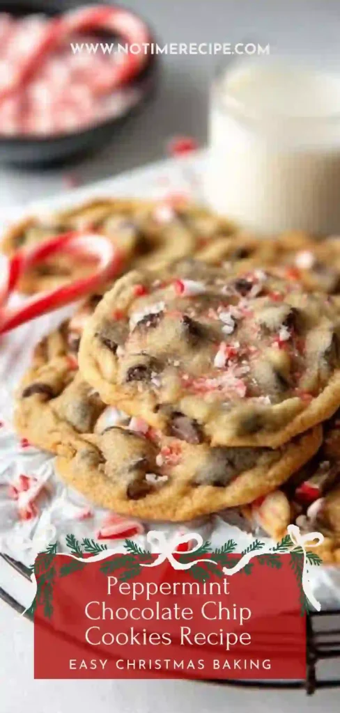 Peppermint Chocolate Chip Cookies 3 pin peppermint chocolate chip cookies