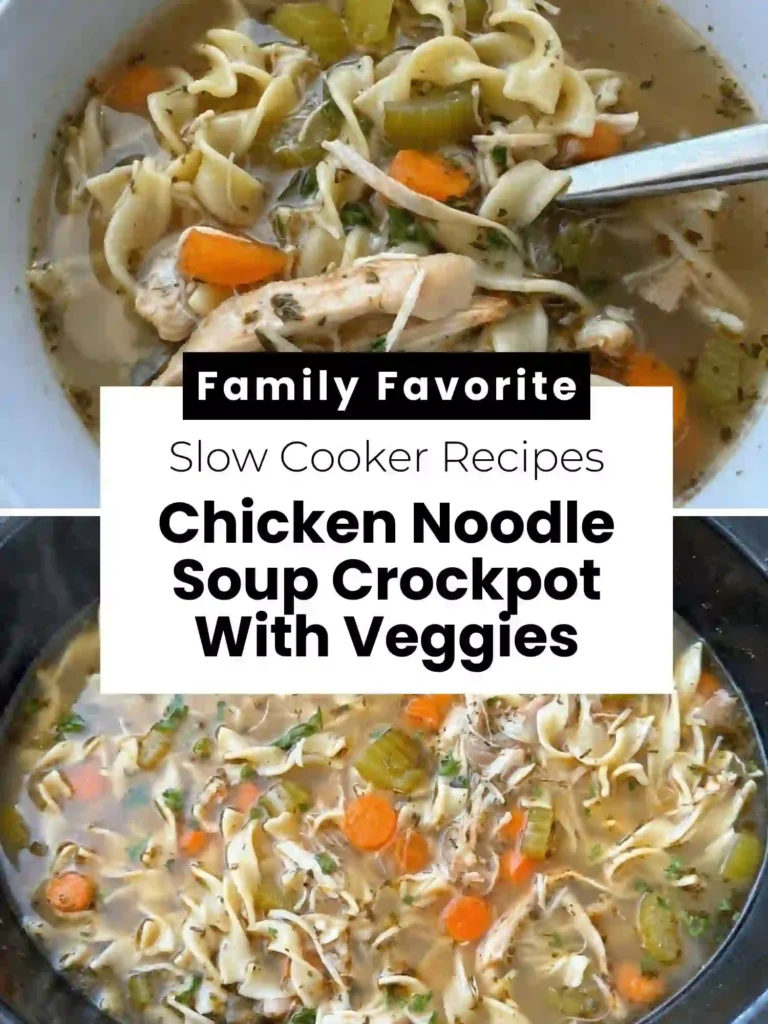 pin slow cooker chicken noodle soup recipe