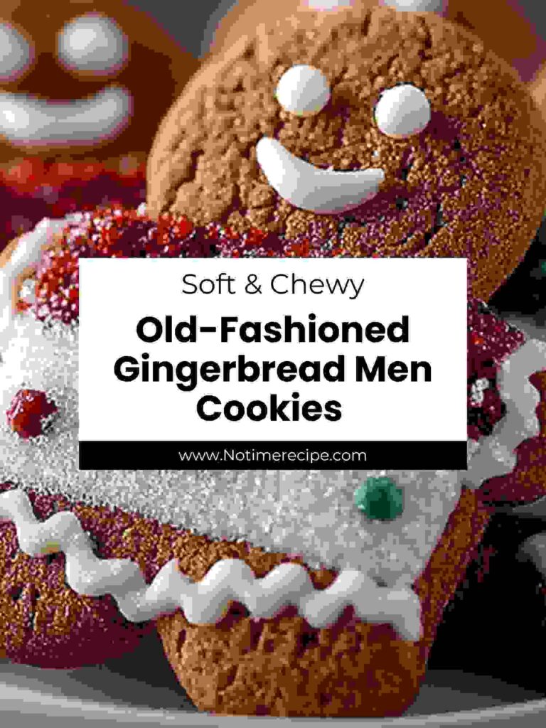 pin soft and chewy gingerbread men cookies