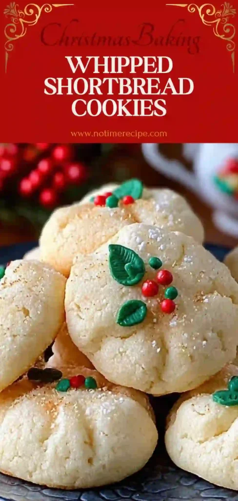 pin whipped shortbread cookies
