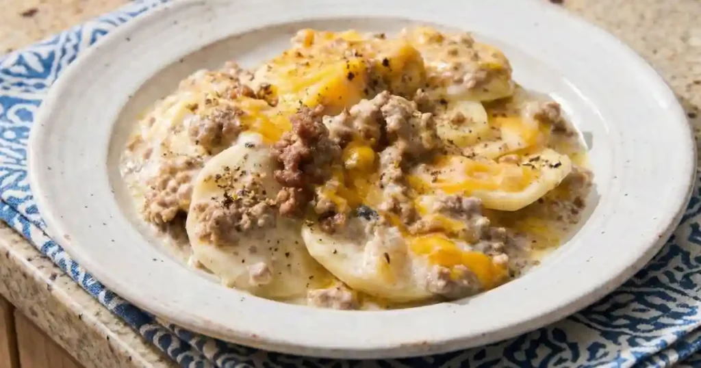 Slow Cooker Cowboy Casserole Recipe 1 slow cooker cowboy casserole recipe