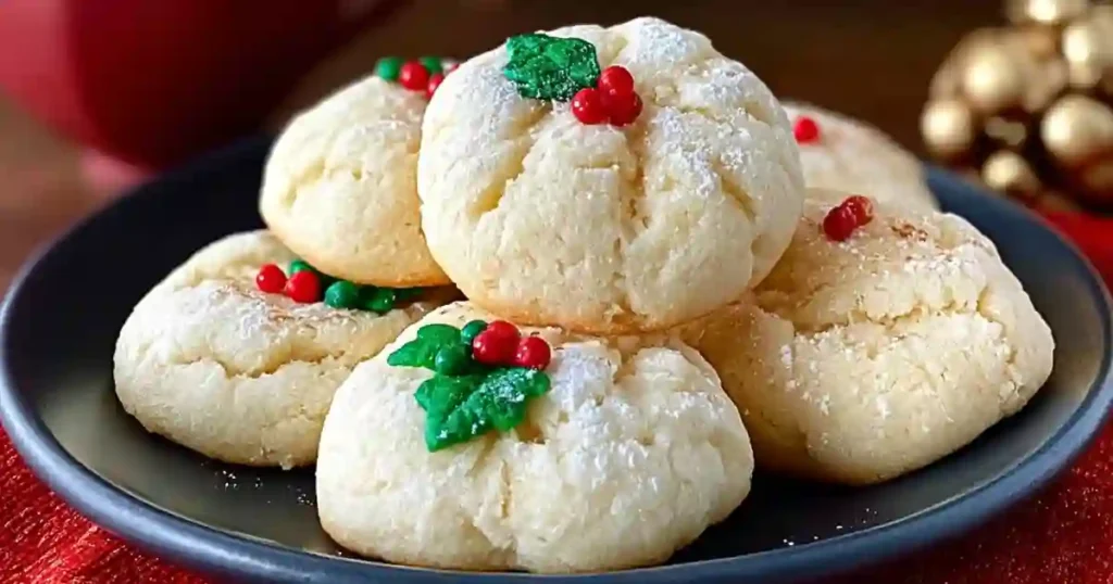 whipped shortbread cookies