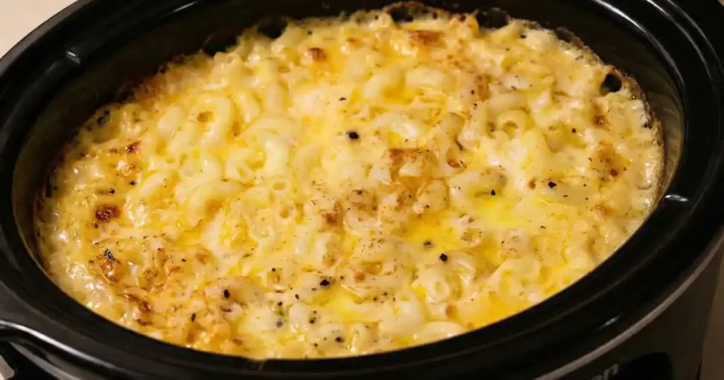 5 Ingredient Slow Cooker Macaroni and Cheese 1 5 ingredient slow cooker macaroni and cheese