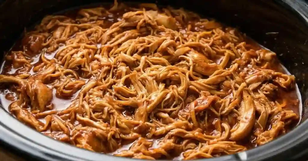 Crockpot BBQ Chicken Recipe (Pulled Chicken) 1 crockpot bbq chicken recipe