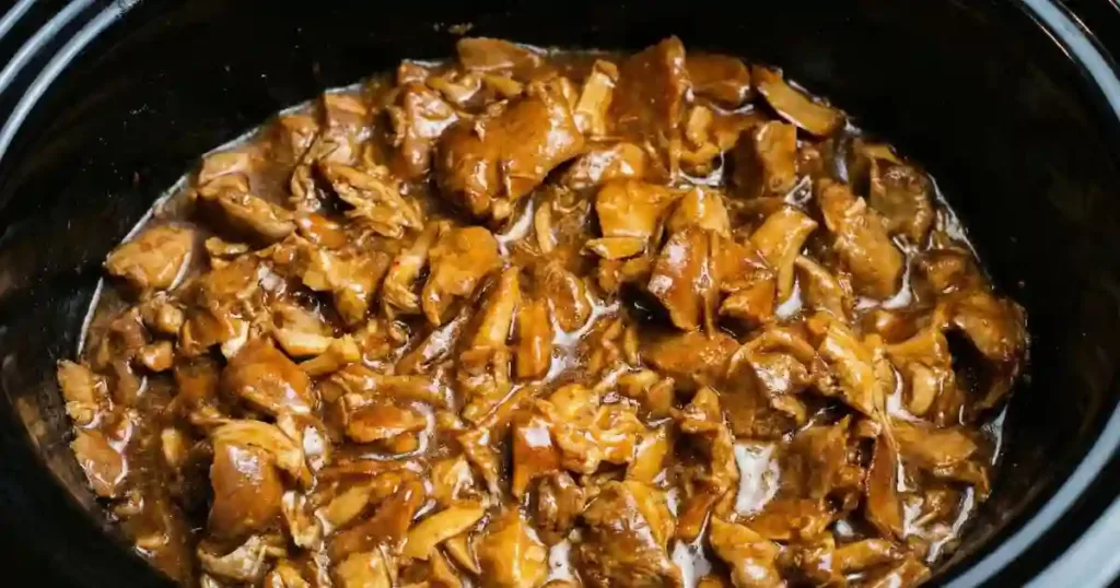 crockpot bourbon chicken recipe