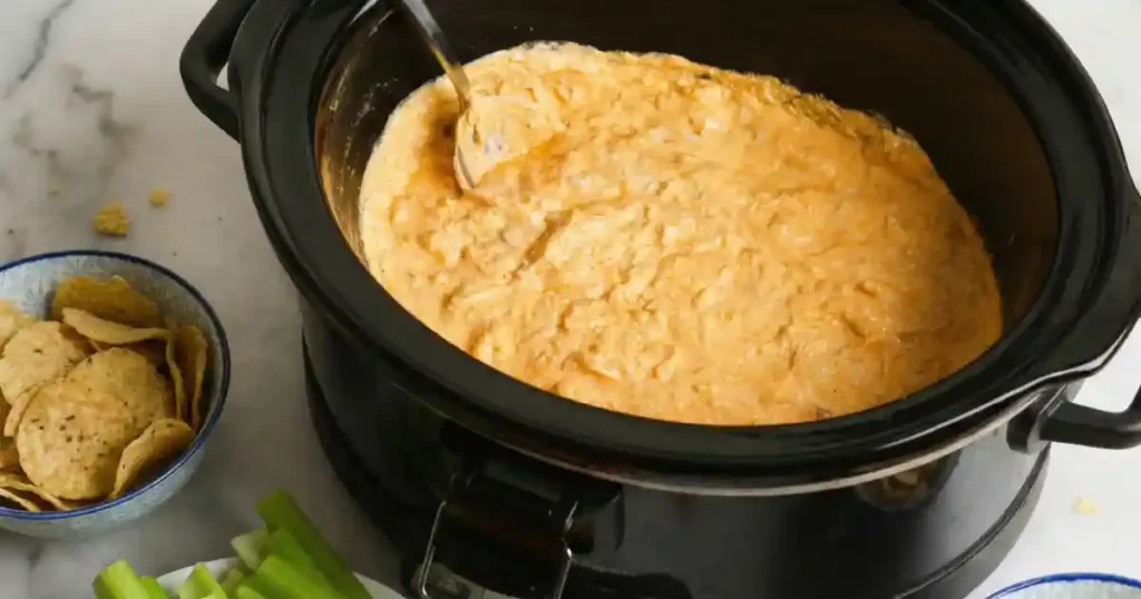 Crockpot Buffalo Chicken Dip Recipe 1 crockpot buffalo chicken dip recipe