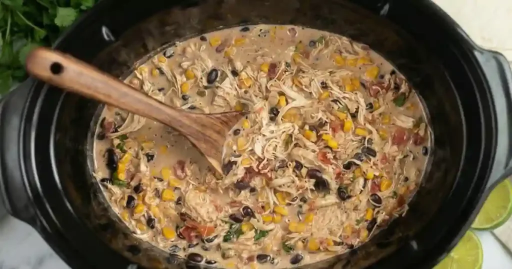 Crockpot Fiesta Chicken Recipe 1 crockpot fiesta chicken recipe