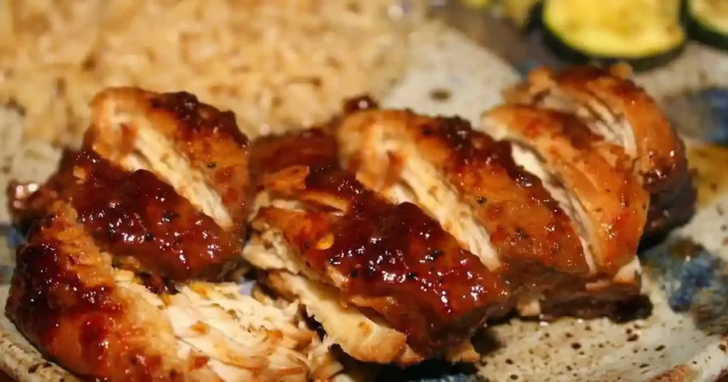 Crockpot Honey Bourbon Chicken Recipe 1 crockpot honey bourbon chicken recipe