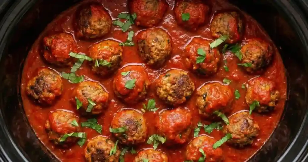 Crockpot Italian Meatballs Recipe 1 crockpot italian meatballs recipe