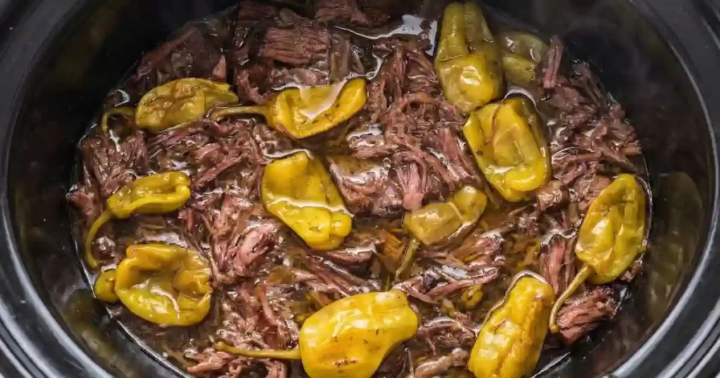 Crockpot Mississippi Pot Roast Recipe 1 crockpot mississippi pot roast recipe