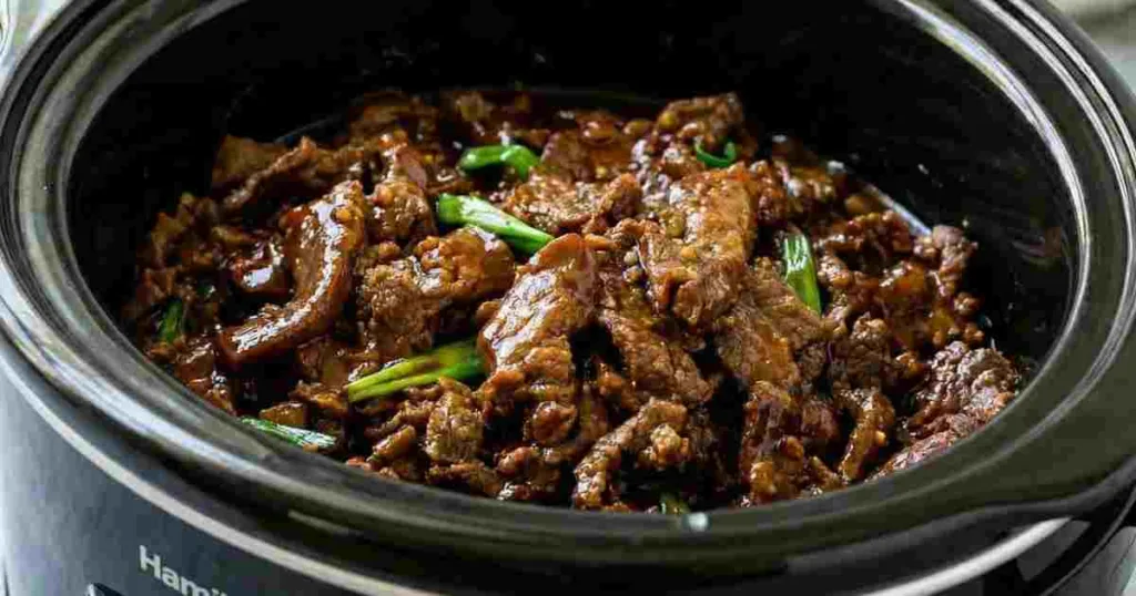 Crockpot Mongolian Beef Recipe 1 crockpot mongolian beef recipe