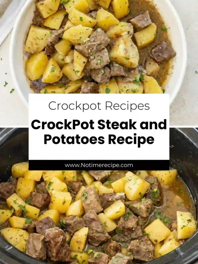 Easy CrockPot Steak and Potatoes Recipe 4 crockpot steak and potatoes recipe