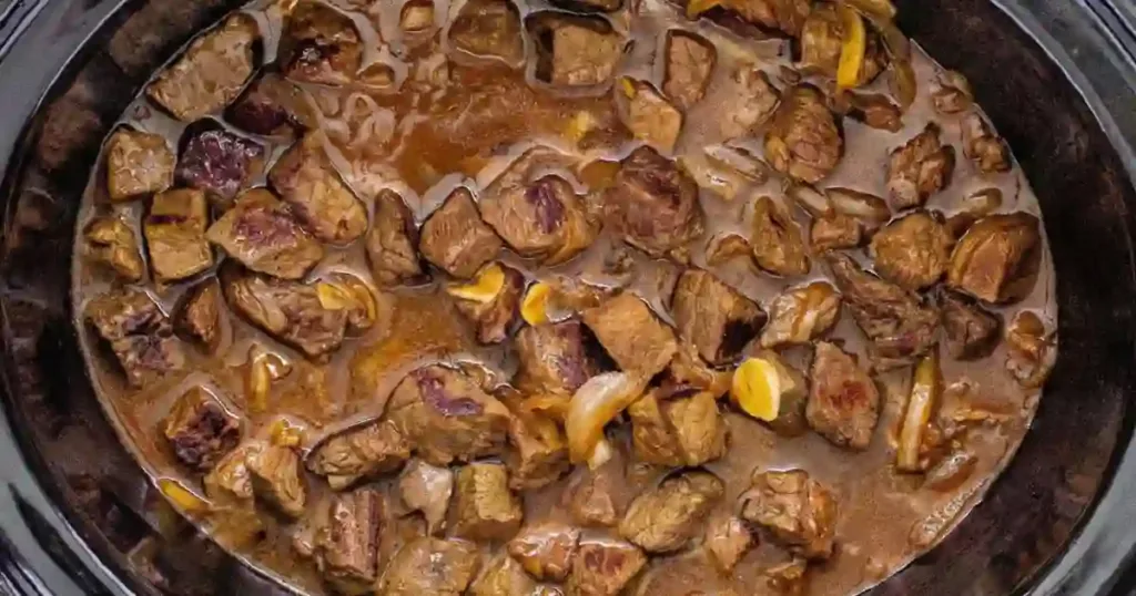 crockpot steak bites recipe
