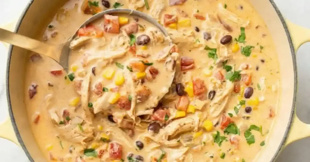 easy chicken taco soup recipe
