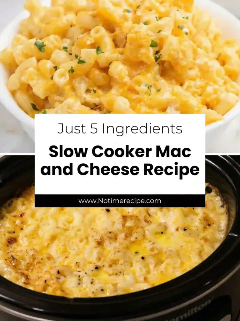 5 Ingredient Slow Cooker Macaroni and Cheese 4 pin 5 ingredient slow cooker macaroni and cheese