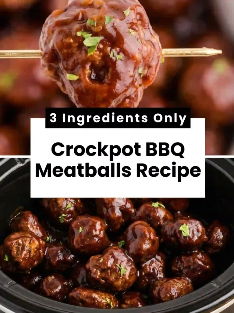 Crockpot BBQ Meatballs Recipe 4 pin crockpot bbq meatballs recipe