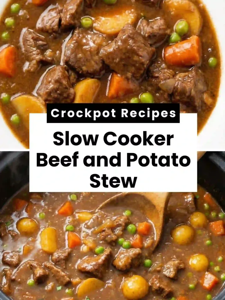 Slow Cooker Beef and Potato Stew Recipe 4 pin slow cooker beef and potato stew recipe