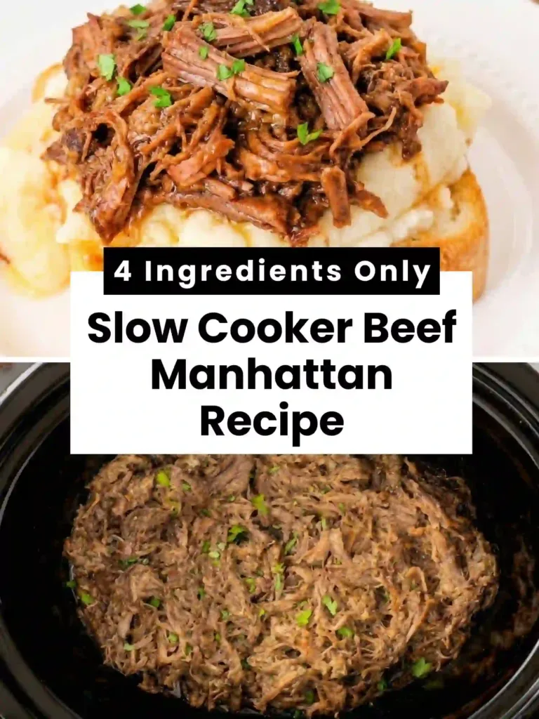Slow Cooker Beef Manhattan Recipe 3 pin slow cooker beef manhattan recipe