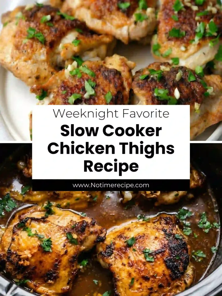 Slow Cooker Chicken Thighs Recipe 3 pin slow cooker chicken thighs recipe