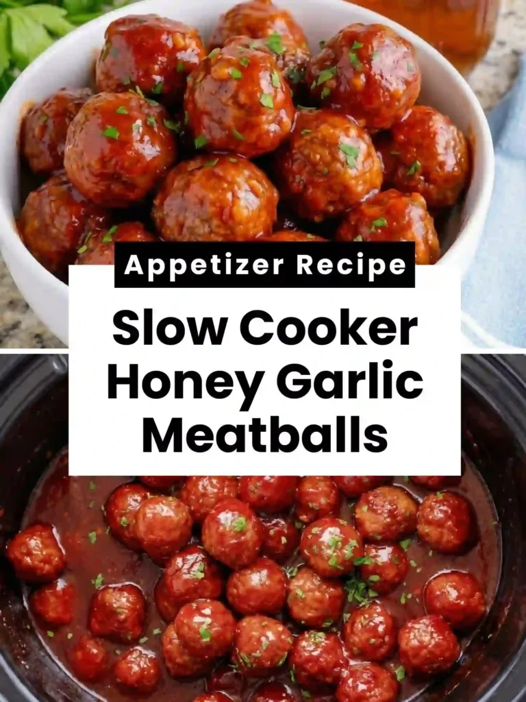 Slow Cooker Honey Garlic Meatballs Recipe 4 pin slow cooker honey garlic meatballs recipe