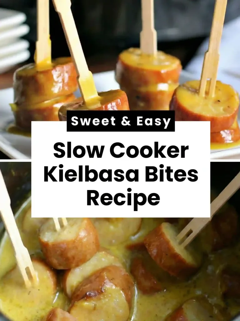Slow Cooker Honey Mustard Kielbasa Bites Recipe 3 pin slow cooker honey mustard kielbasa bites recipe