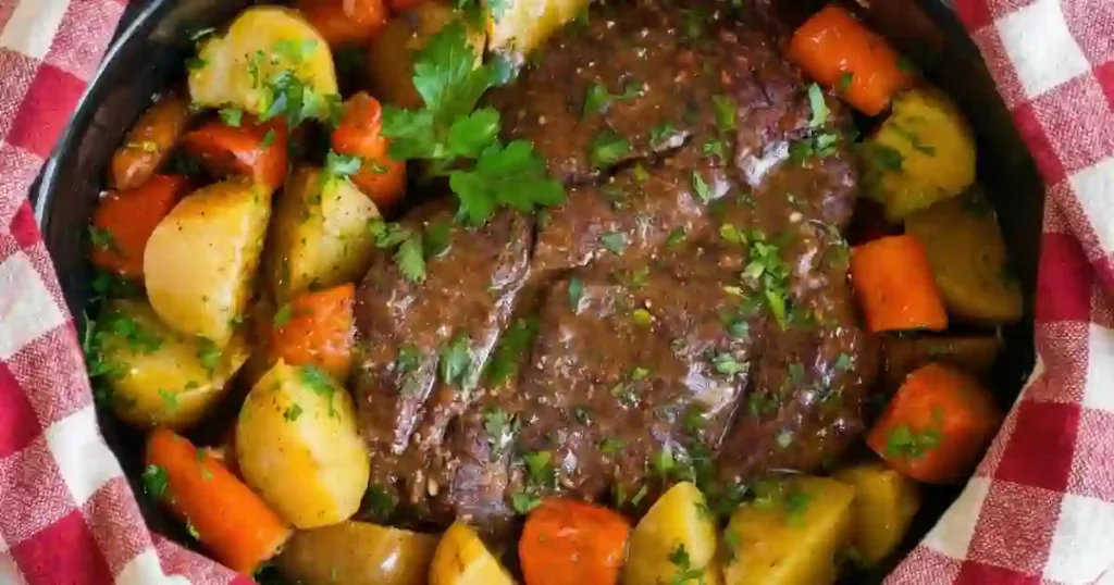 Slow Cooker Pot Roast Recipe 1 slow cooker pot roast recipe