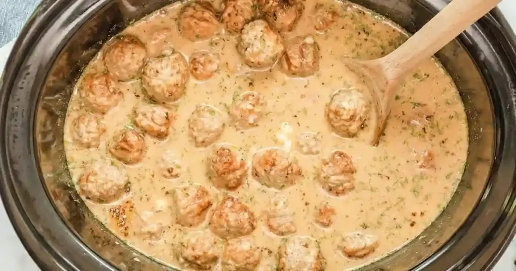 Slow Cooker Swedish Meatballs Recipe 1 slow cooker swedish meatballs recipe