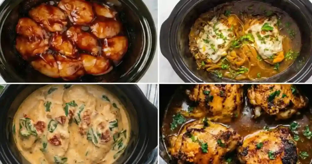 17 Super Easy Crockpot Chicken Recipes 1 17 super easy crockpot chicken recipes