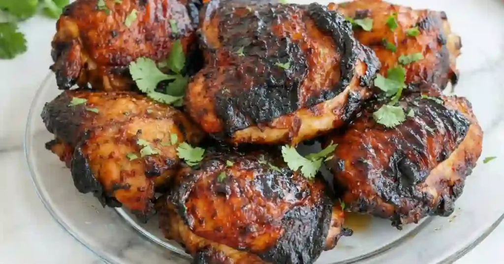air fryer honey garlic chicken recipe