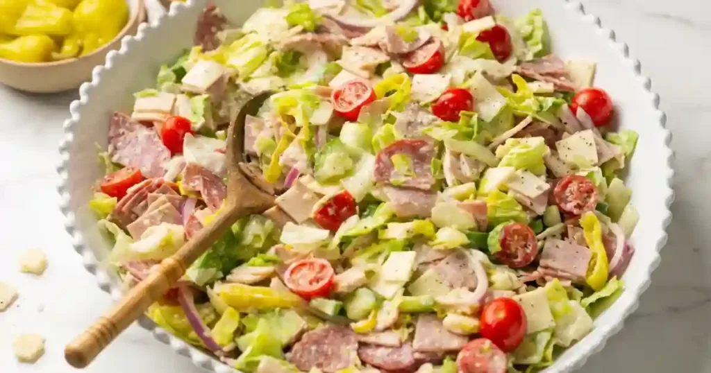 Italian Grinder Salad Recipe (Chopped Sub Salad) 1 italian grinder salad recipe