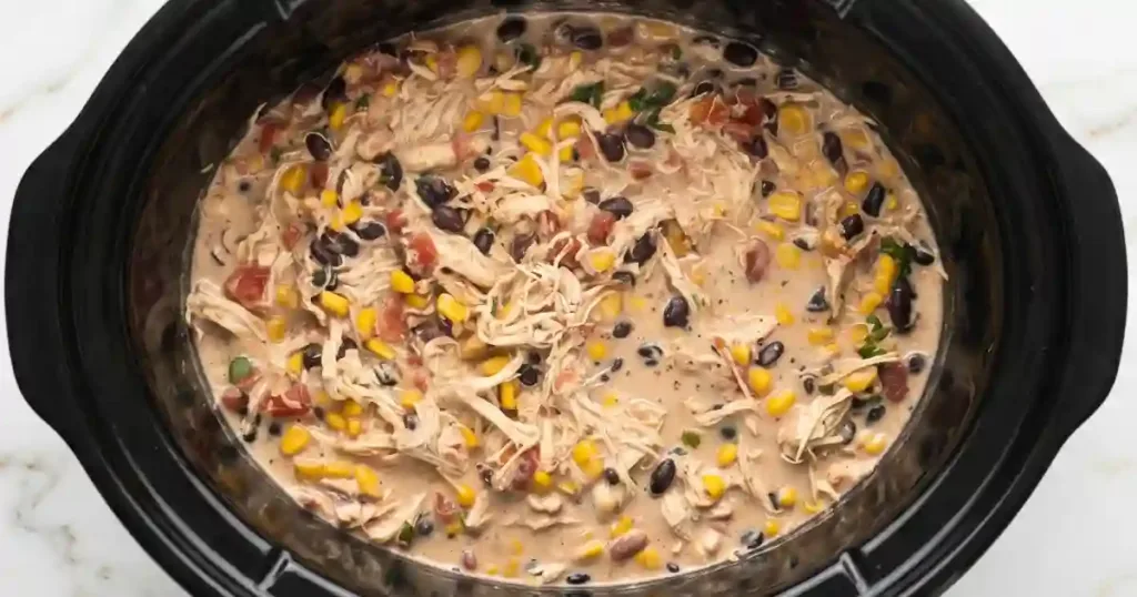 Crockpot Fiesta Chicken Recipe 1 crock pot fiesta chicken
